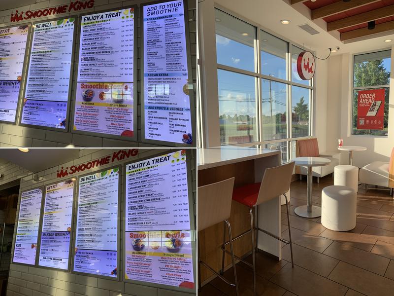 Smoothie King Menu