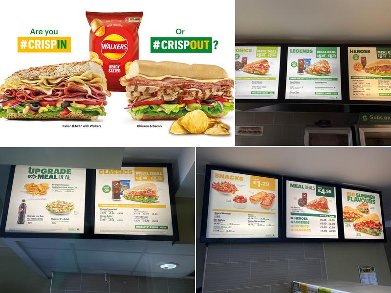 Subway Menu