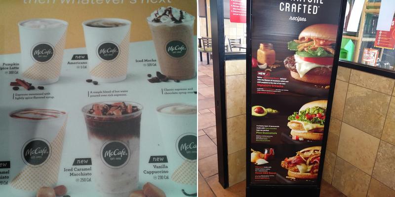 McDonald's Menu
