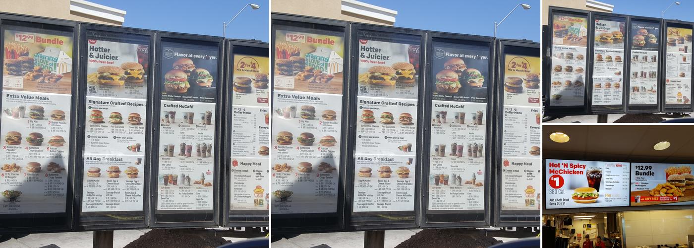 McDonald's Menu