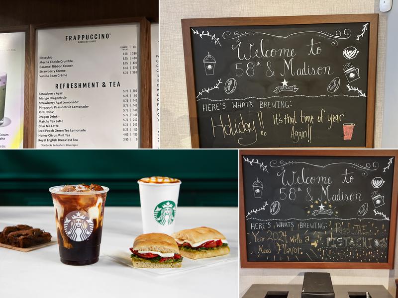 Starbucks Menu