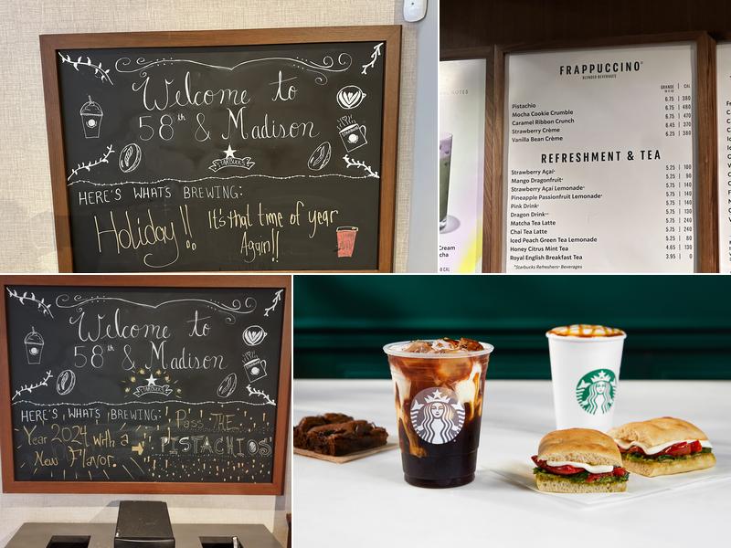 Starbucks Menu