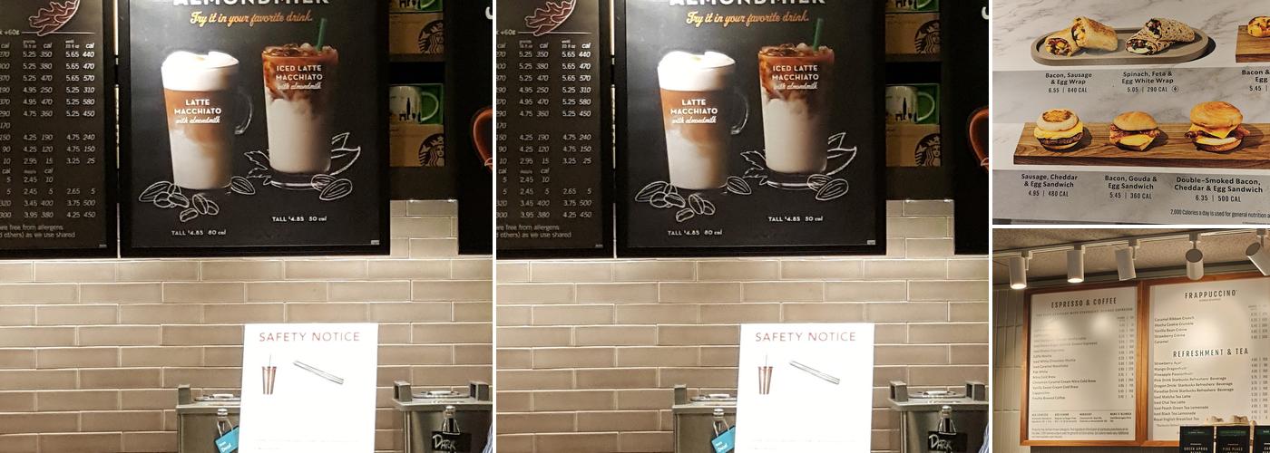 Starbucks Menu