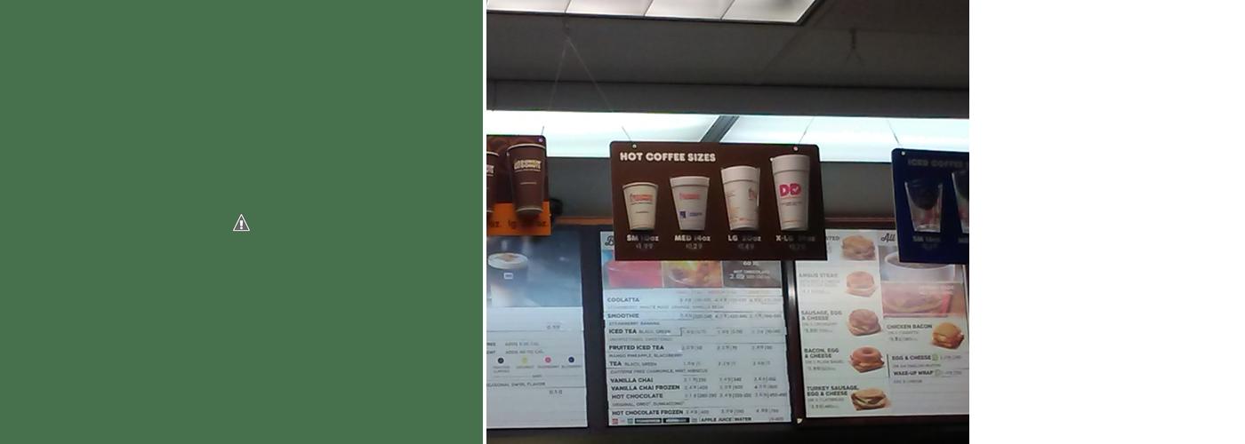 Dunkin' Menu