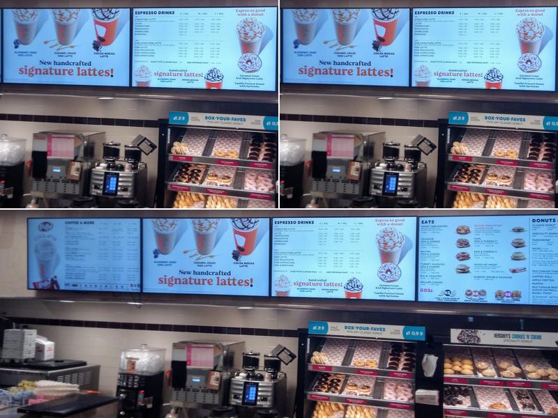 Dunkin' Menu