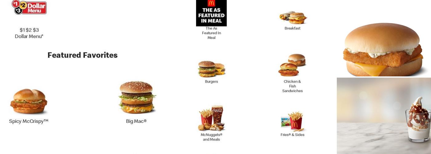 McDonald's Menu