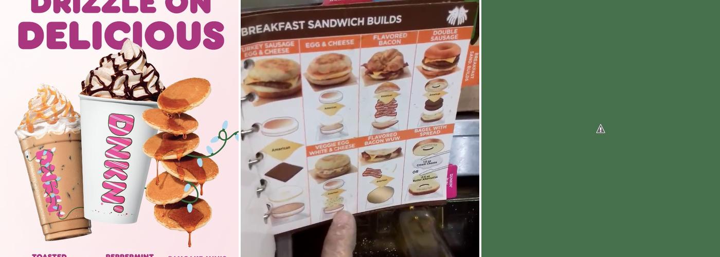 Dunkin' Menu