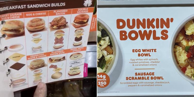 Dunkin' Menu