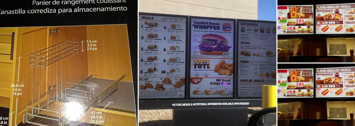 Burger King Menu