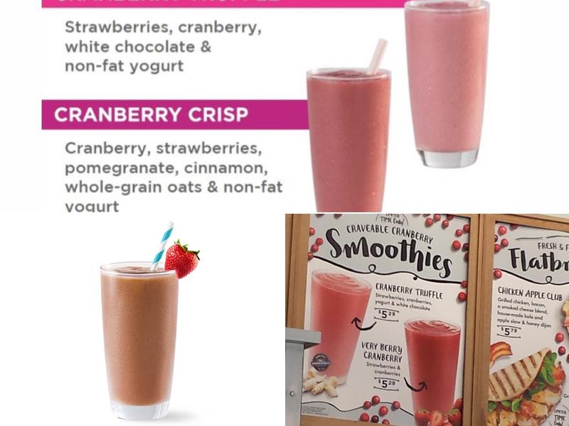 Tropical Smoothie Cafe Menu