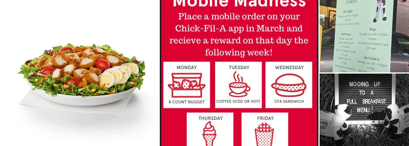 Chick-fil-A Menu