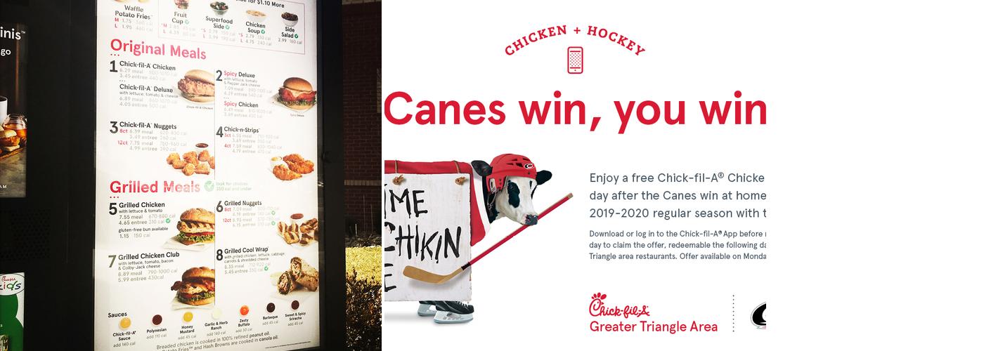 Chick-fil-A Menu