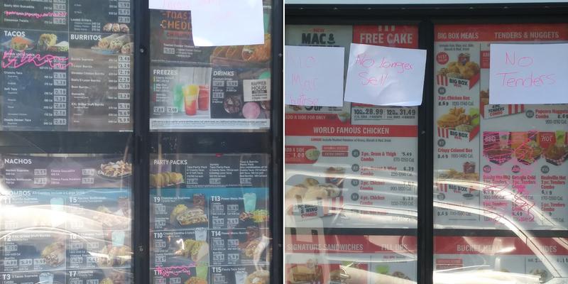Taco Bell Menu
