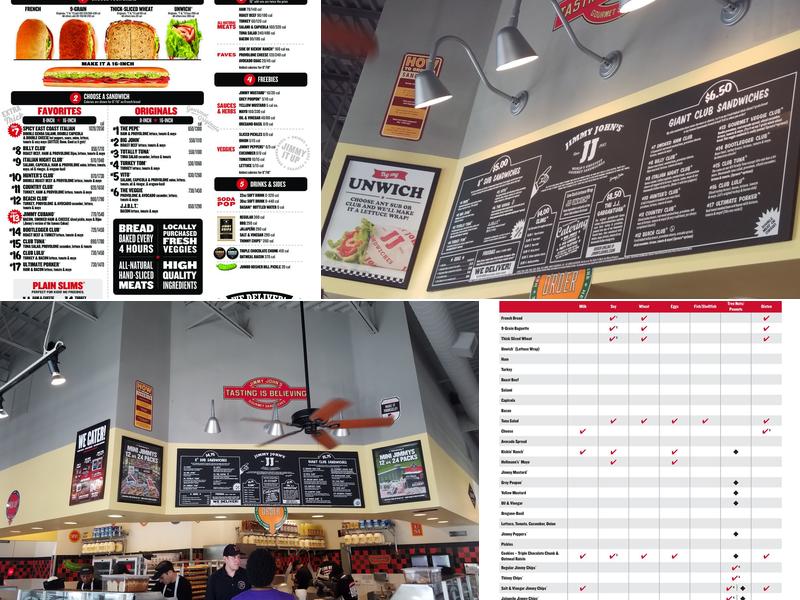 Jimmy John's Menu