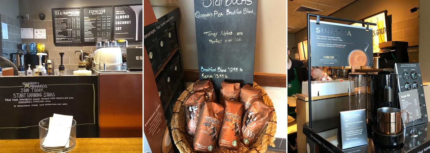 Starbucks Menu