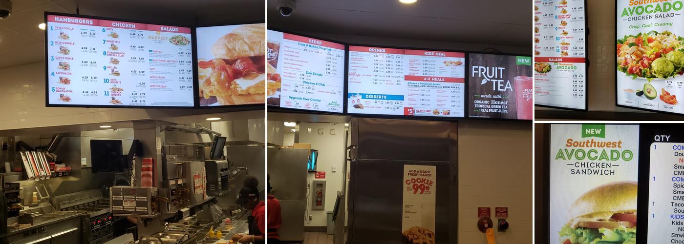 Wendy's Menu