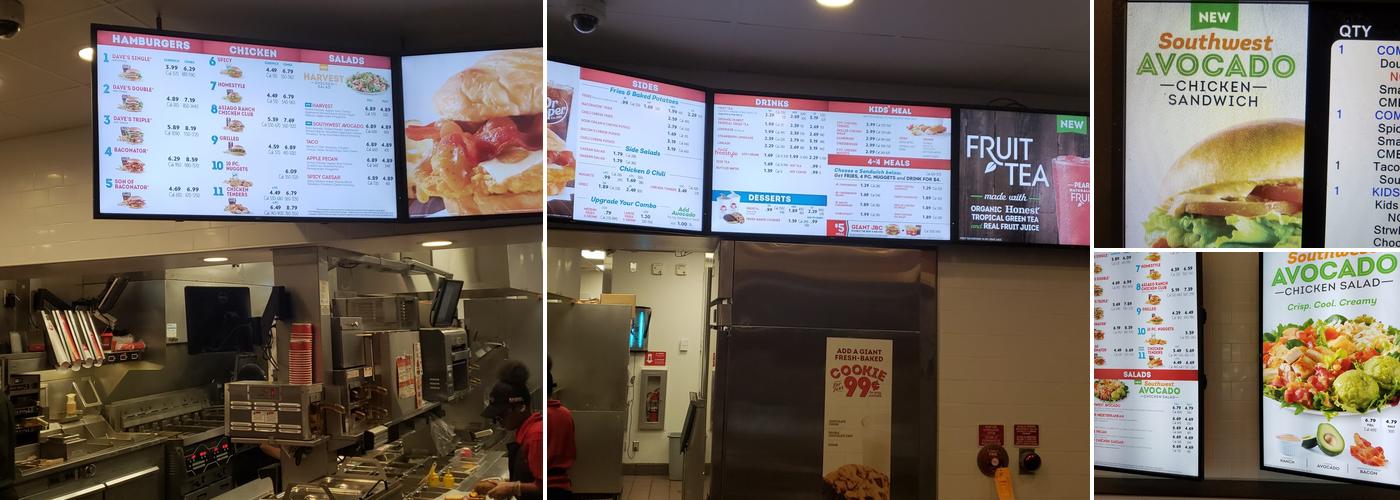 Wendy's Menu