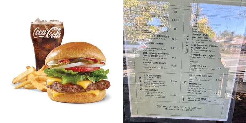 Wendy's Menu
