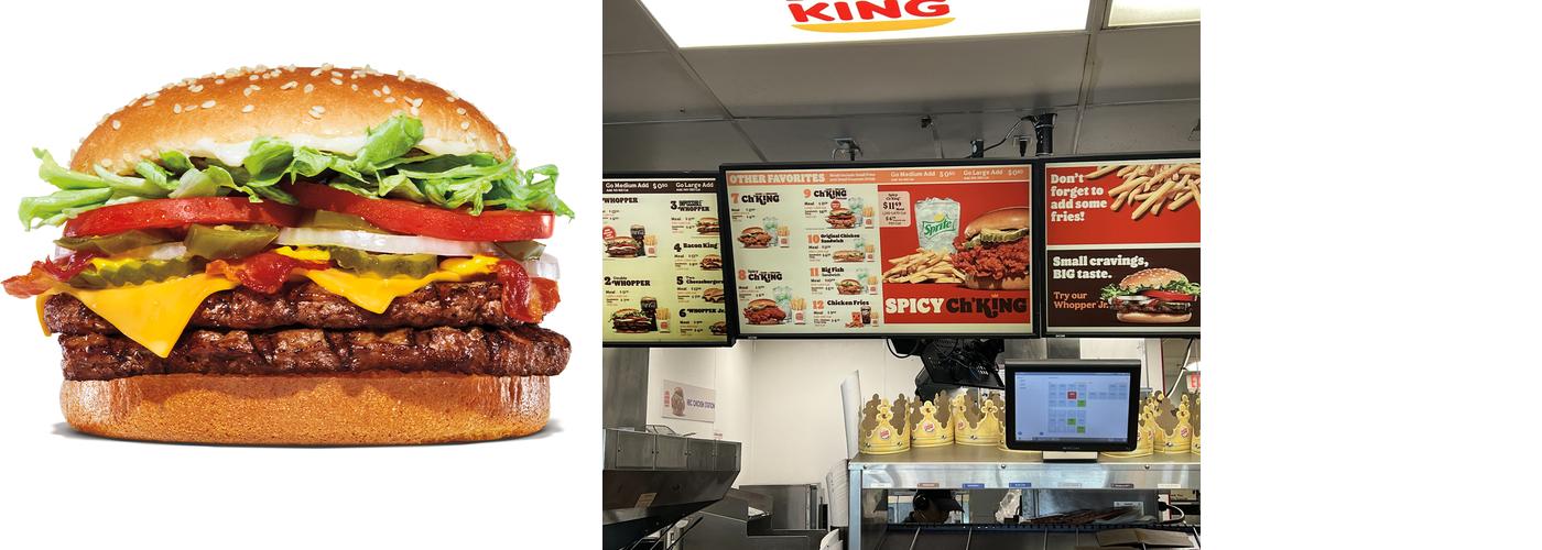 Burger King Menu