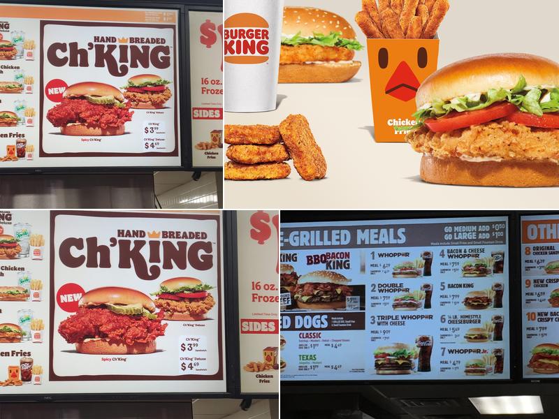 Burger King Menu
