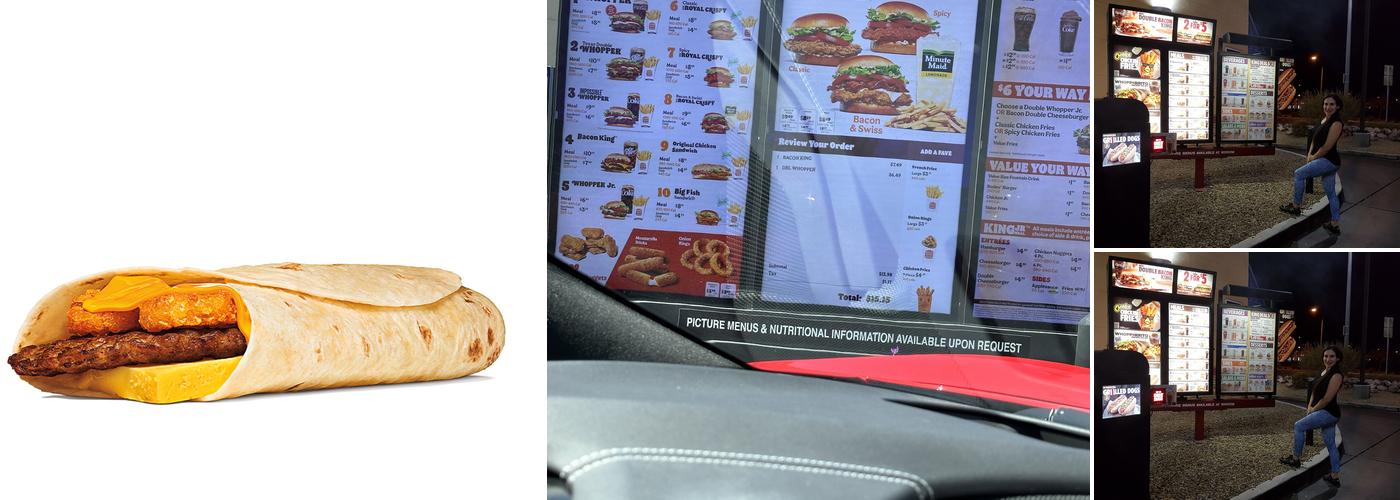 Burger King Menu