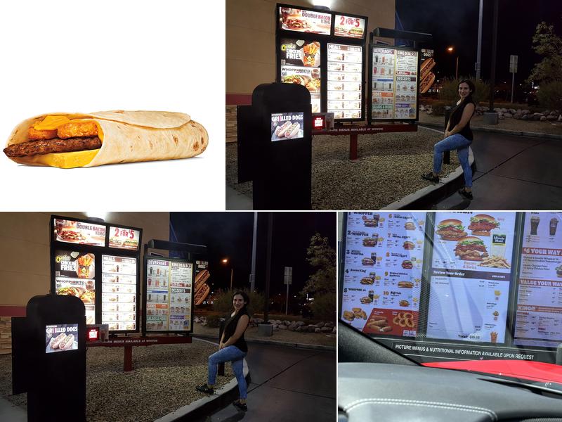 Burger King Menu