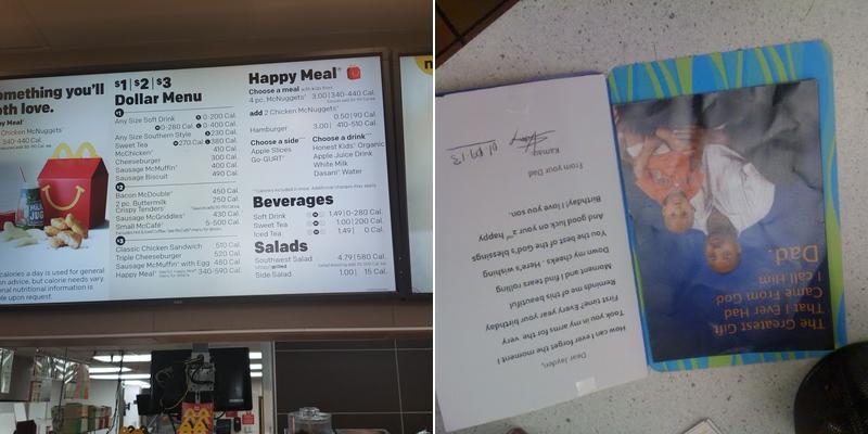 McDonald's Menu
