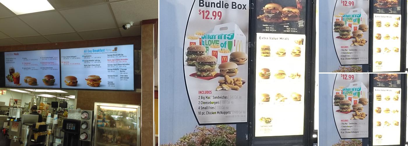 McDonald's Menu