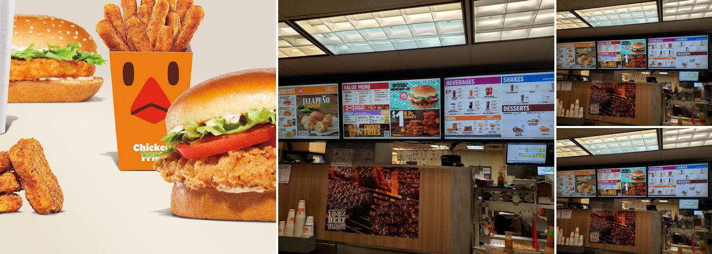 Burger King Menu