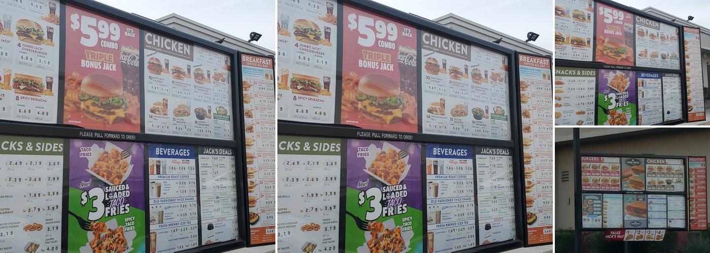 Jack In The Box Menu