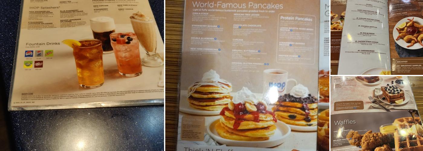 IHOP Menu