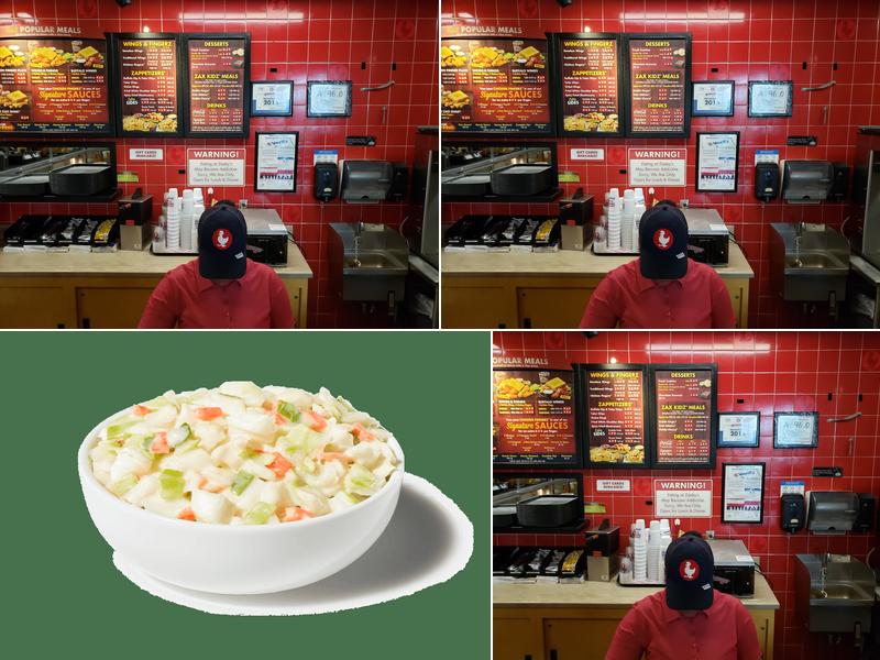 Zaxbys Chicken Fingers & Buffalo Wings Menu