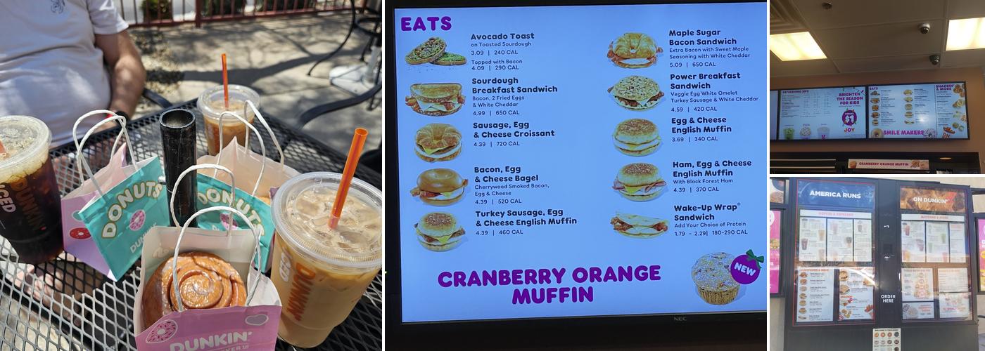 Dunkin' Menu