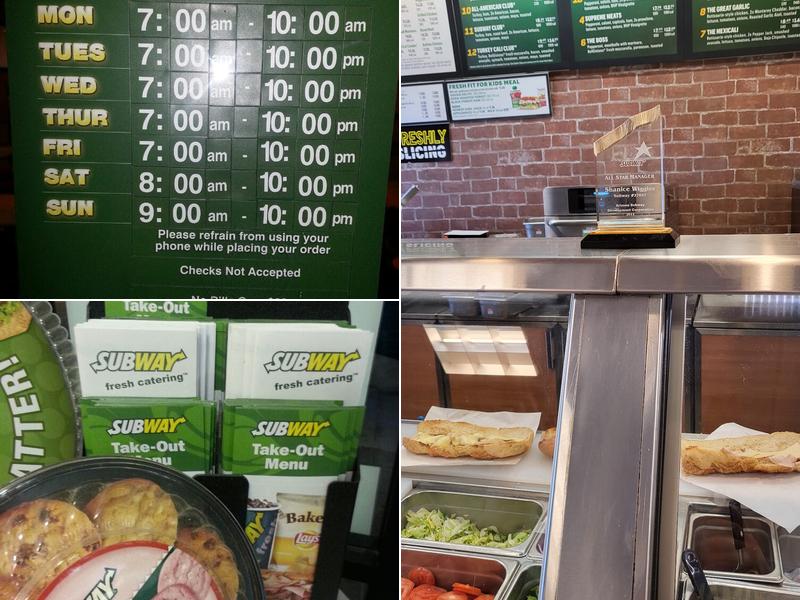 Subway Menu