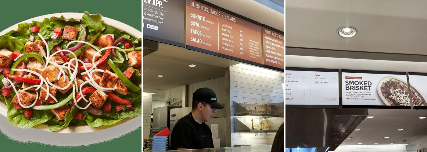 Chipotle Mexican Grill Menu