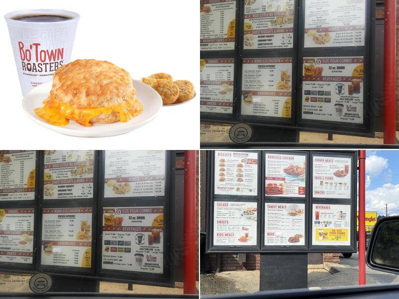 Bojangles Menu