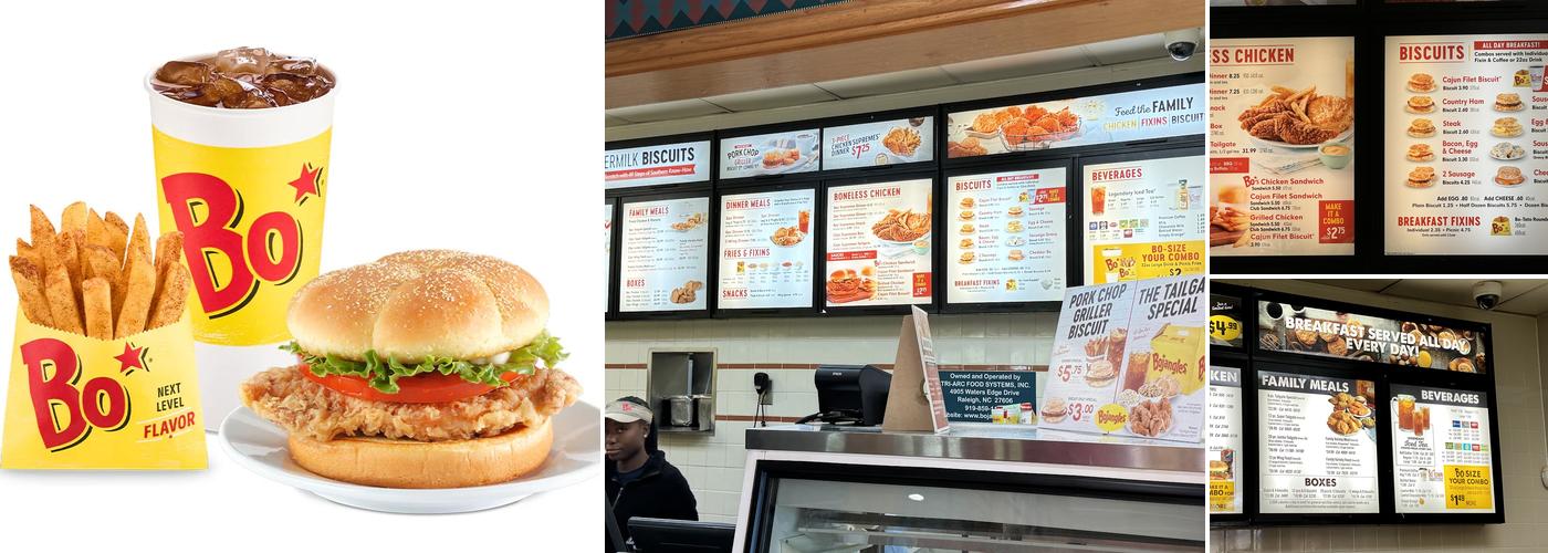 Bojangles Menu