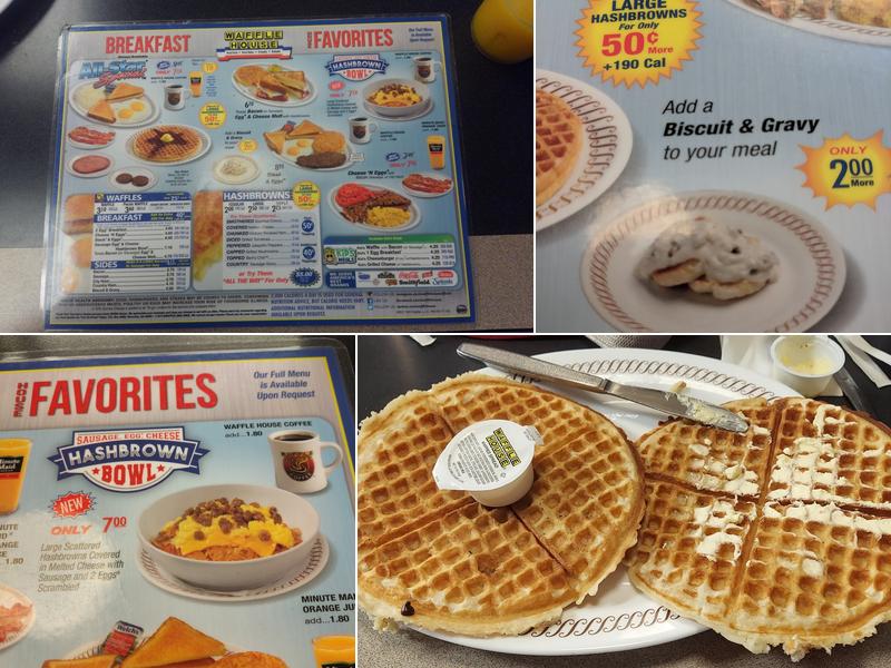 Waffle House Menu