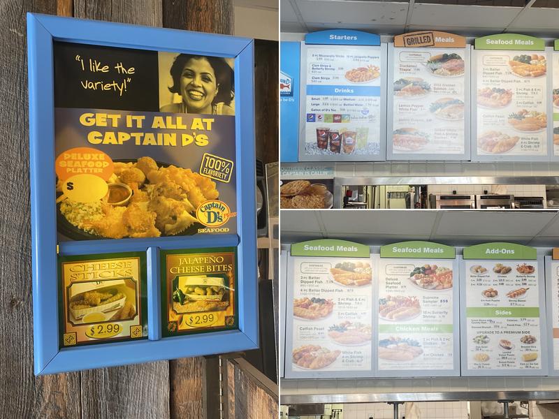 Captain D's Menu