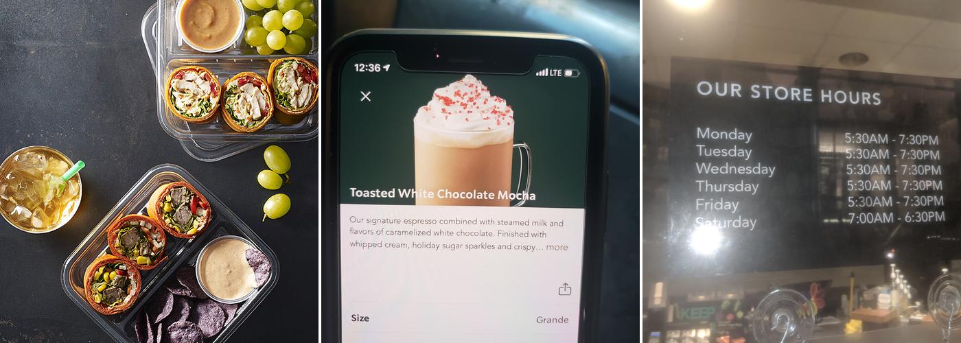 Starbucks Menu
