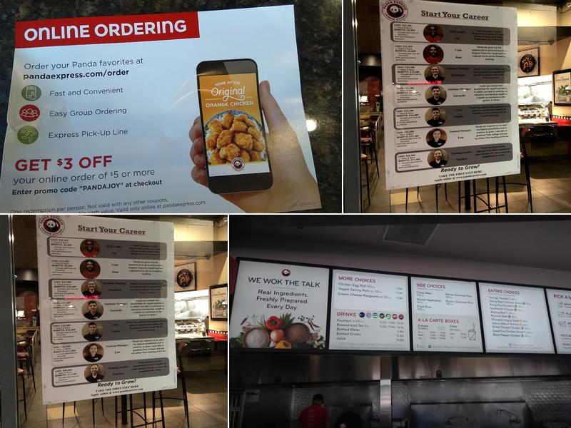 Panda Express Menu