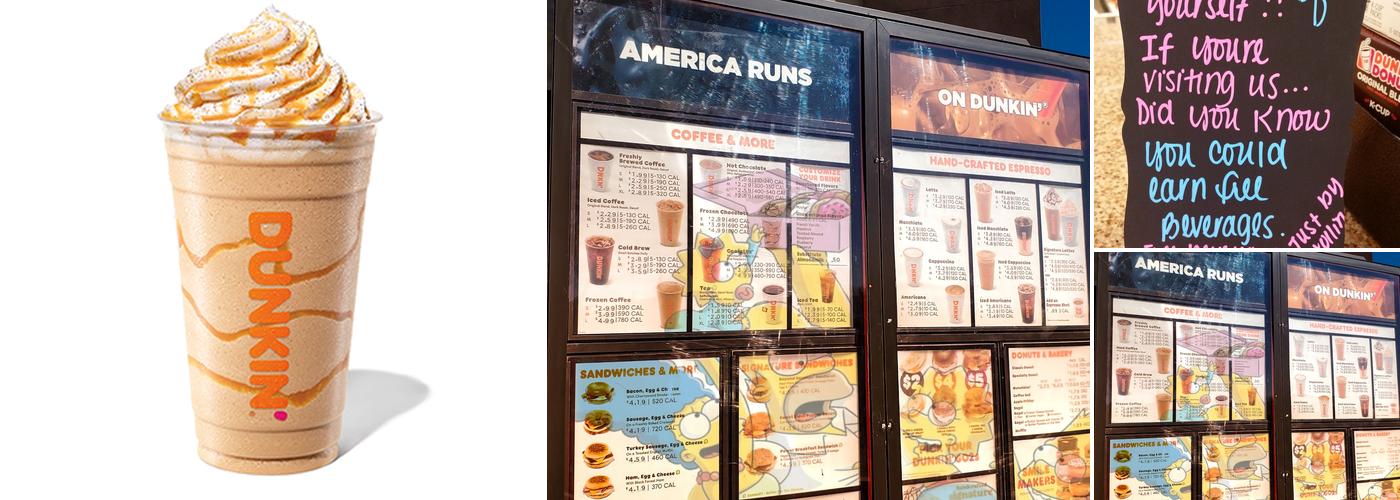 Dunkin' Menu