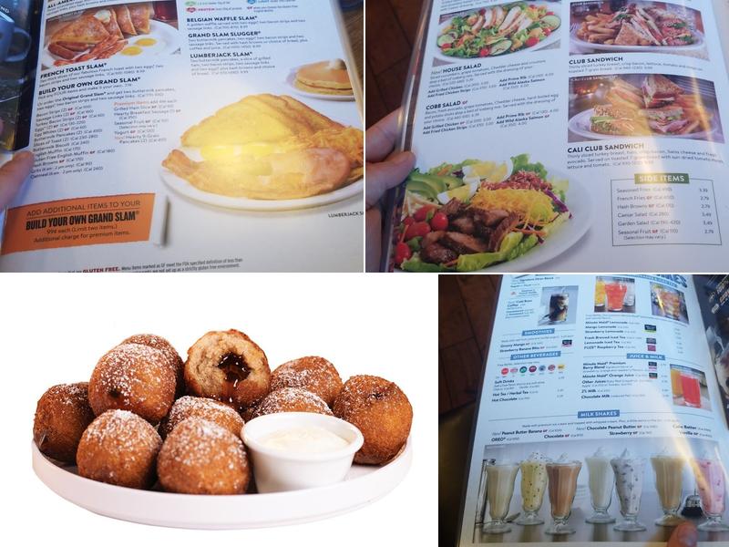 Denny's Restaurant Menu