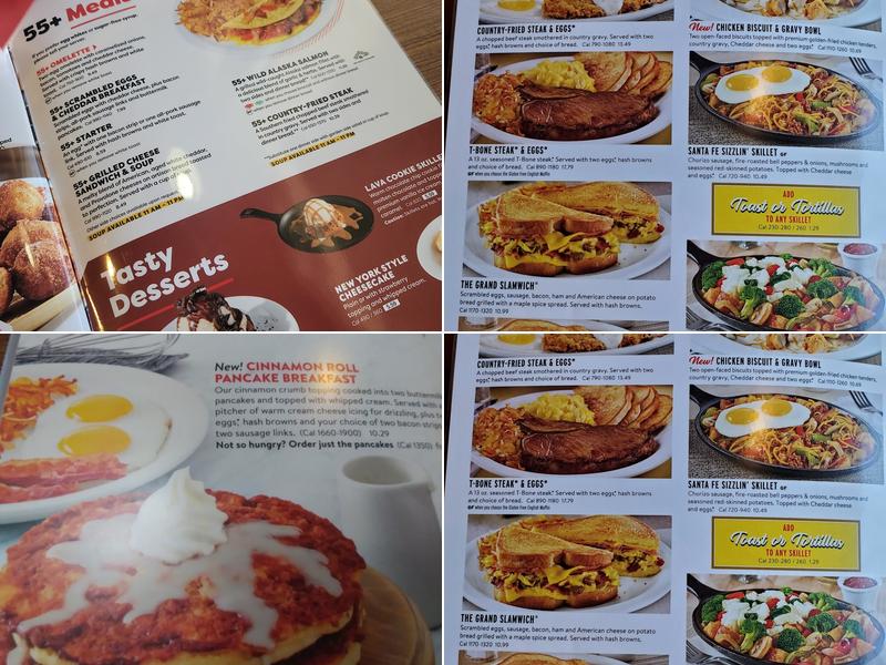 Denny's Menu