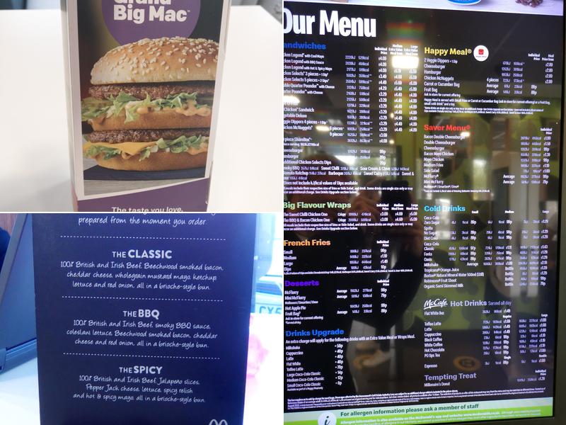 McDonald's Menu