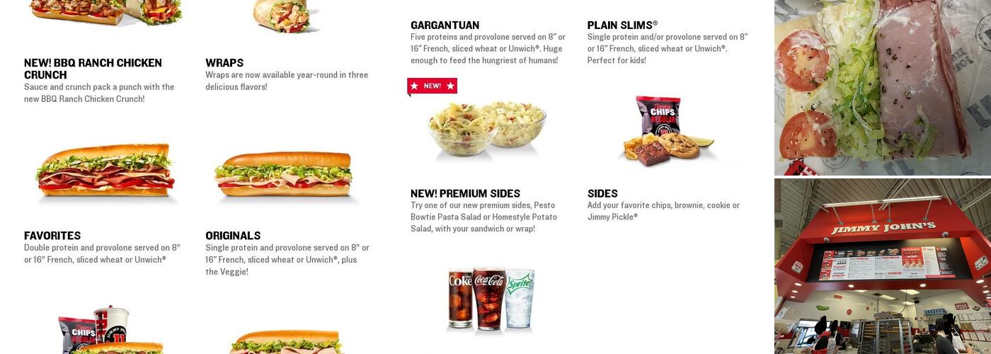 Jimmy John's Menu