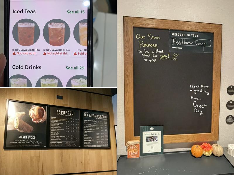 Starbucks Menu