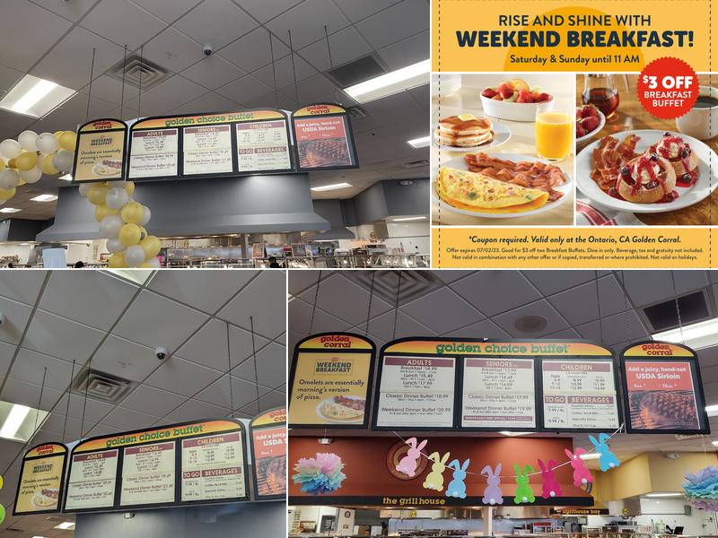 Golden Corral Buffet & Grill Menu