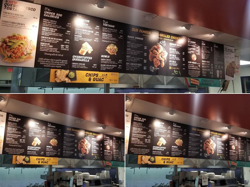 El Pollo Loco Menu
