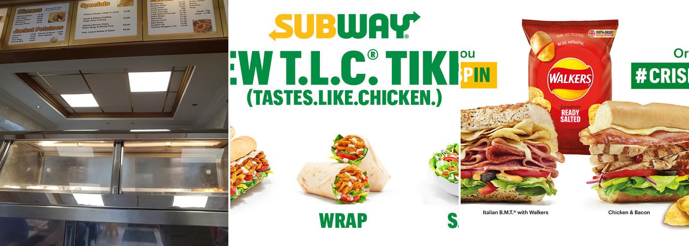 Subway Menu